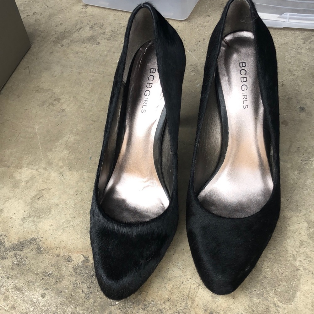 BCBG Black Heels
